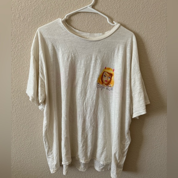 Boys Lie Tops - Boys Lie Barbie Oversized T Shirt